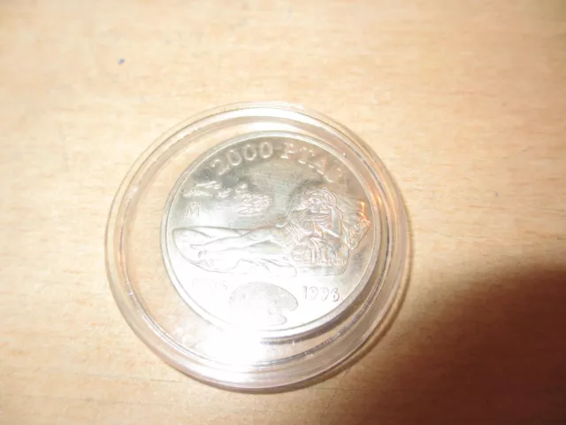 2000 Pesetas Münze von 1996