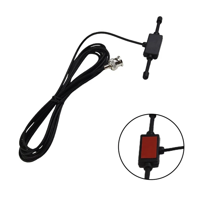 VHF UHF Car Police Scanner Antenna - BNC Male Adhesive Mount For Uniden Whistler