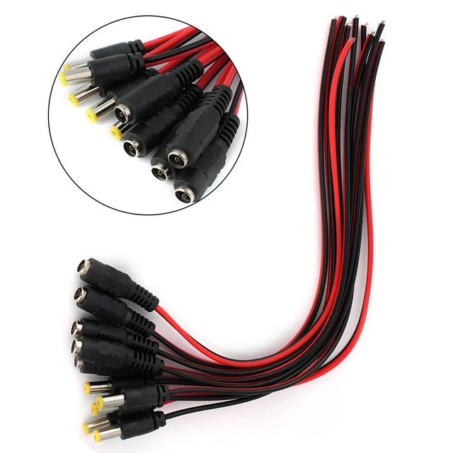 Create Idea Lot De 10 Connecteurs Jack Femelle Mono 3,5 Mm à 3 Broches