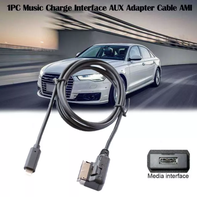 AUX AMI MMI MDI Audio Port Cable For iPod iPhone 7 8 X 11 Audi VW Charge Music 2