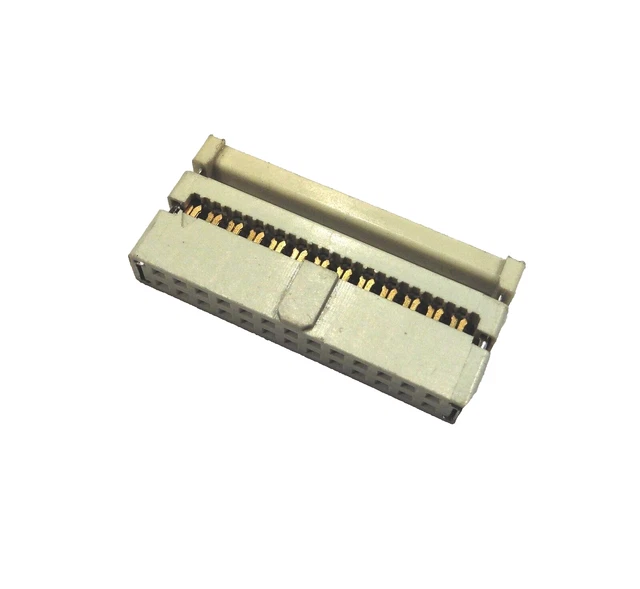 Câble Fil SOURCING MAP 2Pcs 20cm Longueur 1,27mm Pas Connecteurs IDC 10 Broche Connecteur Femelle câble Ruban Plat Câble Nappe - Informatique