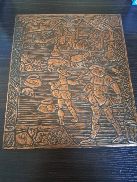 Metall Bild 27 X 31 X 1,5 Cm