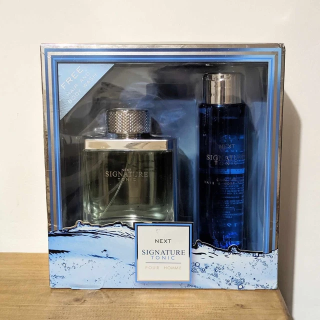 NEXT SIGNATURE TONIC 100ml Aftershave Hair Body Wash Old Style