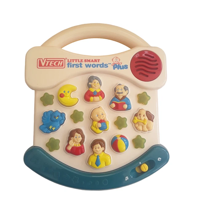 VINTAGE VTECH LITTLE Smart First Words Plus Activity Centre Toy Lights ...