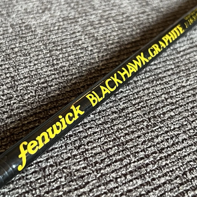 VINTAGE FENWICK BLACKHAWK BC-55-M Graphite Casting Rod. USA