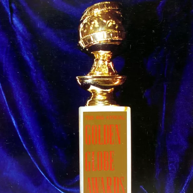 Vintage 1992 Golden Globe Awards Program Jacqueline Bisset Pierce Brosnan