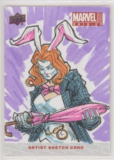 2019-20 Upper Deck Marvel Annual Sketch Cards 1/1 Marco Carrillo Auto p1l