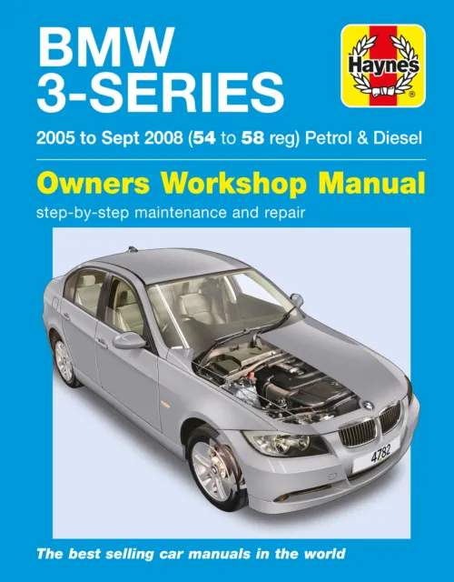 BMW 3-Series Petrol & Diesel (05 - Sept 08) Haynes Repair Manual (Paperback)