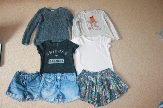 Pacchetto abbigliamento ragazze Next età 7 anni