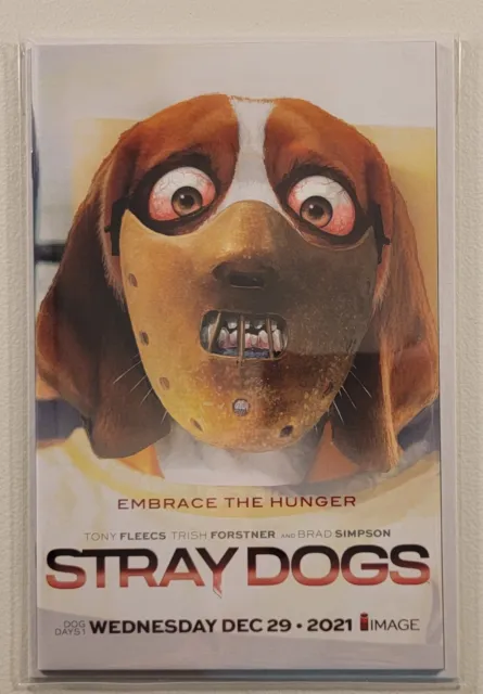 STRAY DOGS Dog Days # 1 ~ Gallagher HANNIBAL LECTER Horror Poster Homage VARIANT