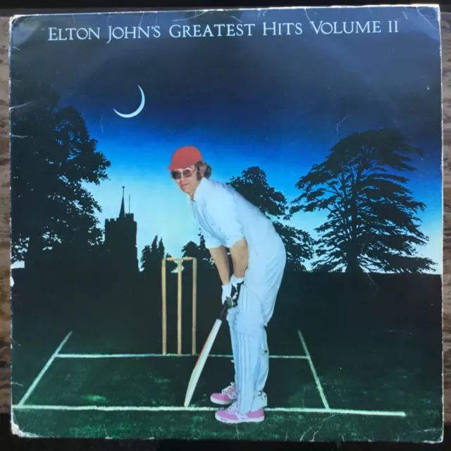 Elton John Greatest Hits Vol II Lp Album Vinyl Record 1976