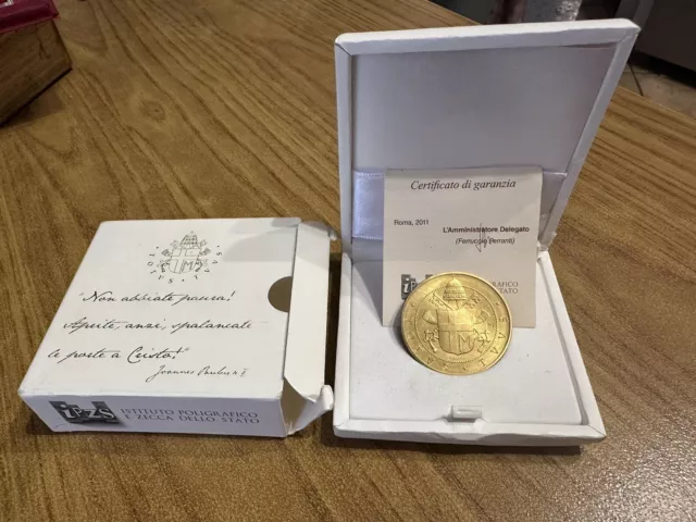 Medal Vatican Giovanni Paolo II Totus Tuus 2011 Py