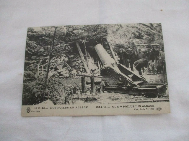 Cpa Ww1 Nos Poilus En Alsace