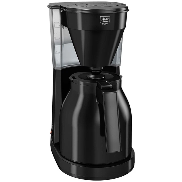 Melitta Easy Therm Kaffeeautomat mit Thermokanne schwarz