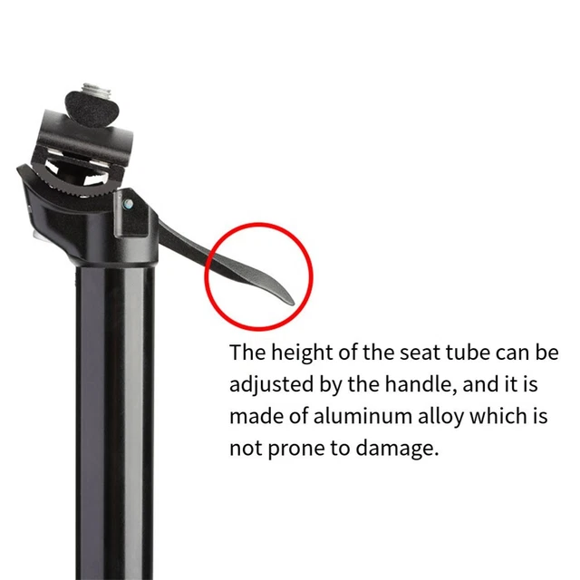 Daseeme 31.6mm Hydraulic Dropper Seatpost For Mountain Bike MTB, Remote Control Adjustable