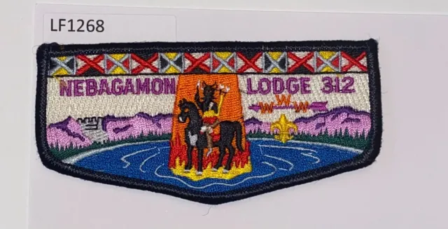 Boy Scout OA 312 Nebagamon Lodge Flap