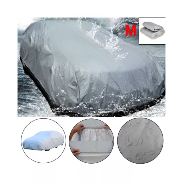 New Universal Full Car Cover Medium Size M UV Protection Breathable Waterproof M