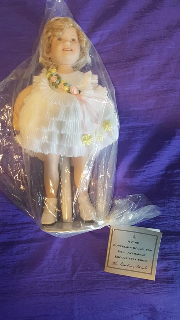 ~ DANBURY MINT Shirley Temple Stand Up & Cheer Doll ~ Dolls Of Silver Screen por