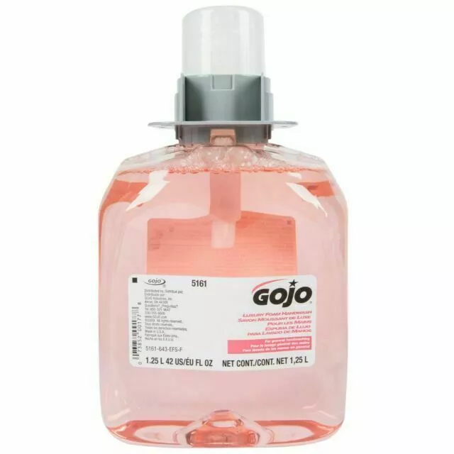 GOJO Luxury Foaming Handwash Dispenser Refill, 1.25 L, 5161