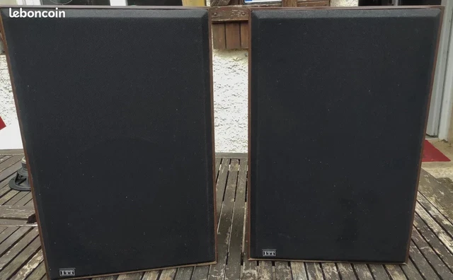 Enceintes Vintage Itt Echo 4001
