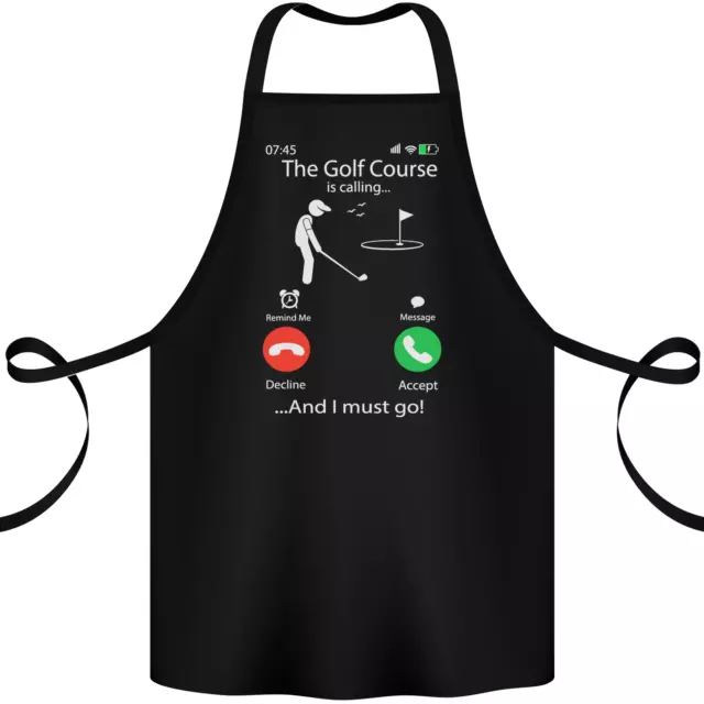 Golf Is Calling Golfer Golfing Funny Cotton Apron 100% Organic