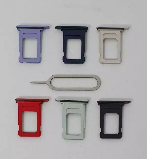 For iPhone 12 Replacement Nano Sim Card Tray and Sim Tool All Colours