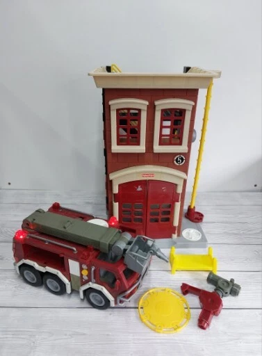 FISHER PRICE IMAGINEXT Fire Station Fire Engine Accessories 17.99 PicClick UK