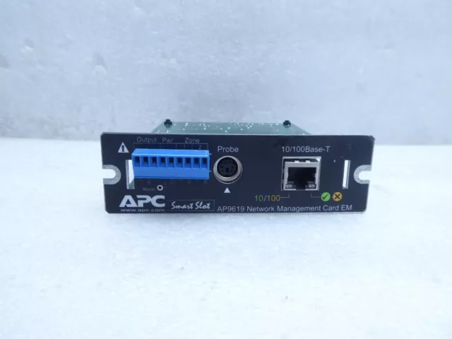 APC Smart Slot AP9619 Network Management Card EM