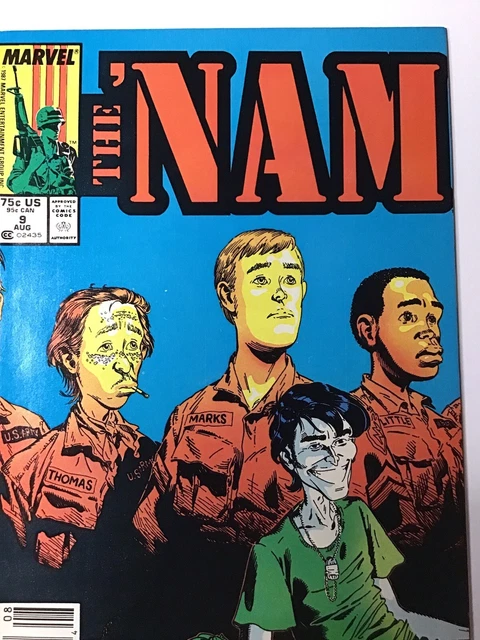 THE ‘NAM #9 (1987) Vietnam War; Marvel Comics; Newsstand Edition; VF/NM 3