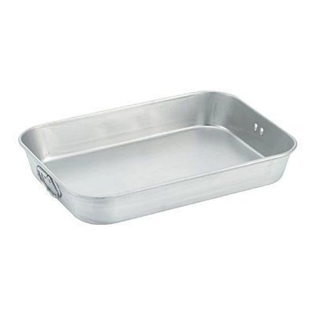 Vollrath 68080 Wear-Ever Economy Aluminum 7.5 Quart Baking/Roast Pan 18.5 IN
