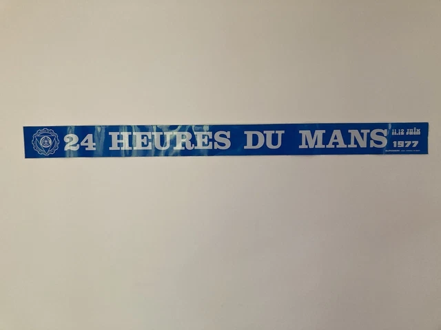 autocollant sticker adesivo 24 H HEURES DU MANS 1973 MATRA