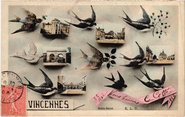 CPA AK Vincennes Souvenir FRANCE (1283251)