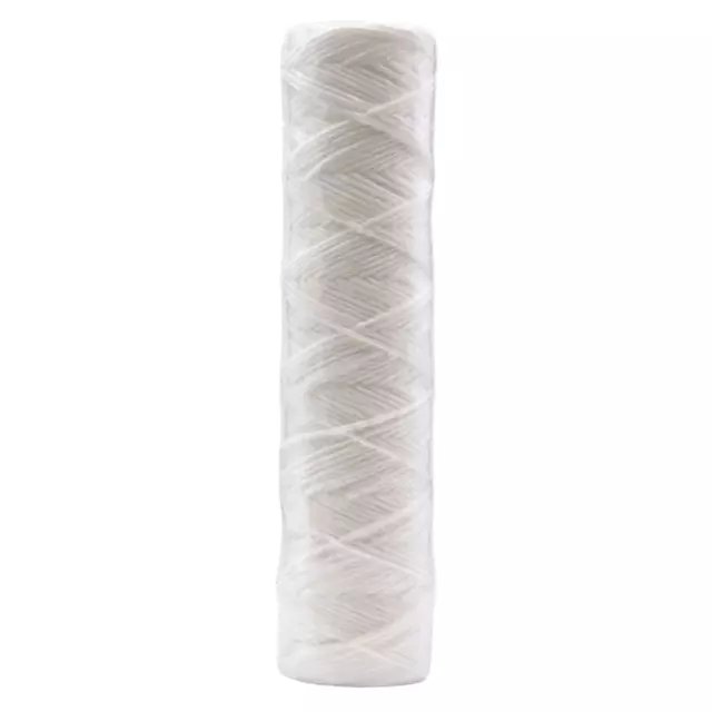 2.5"x 10" STD Wound Yarn Sediment Water Filter Cartridge 5 Micron for UV+ Home