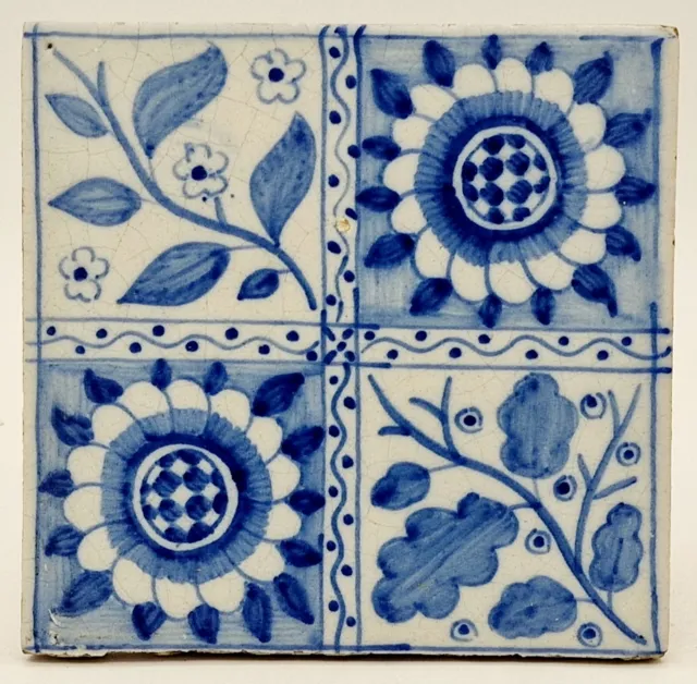 Morris & Co Longden Tile Designed By Phillip Webb, Made By Ravesteijin