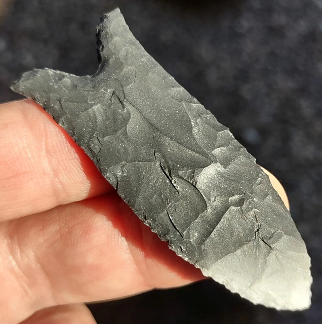 modern arrowhead Novaculite Dalton 2&1/2"