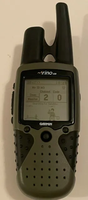 Garmin Rino 120 Handheld GPS Navigator and 2-way Radio