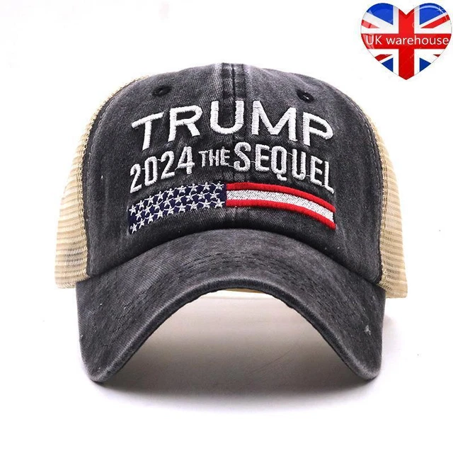 Bandiera Da Giardino Trump 2024 – 30,5x45,7 Cm – Tessuto Lino Double Face – Make America Great Again