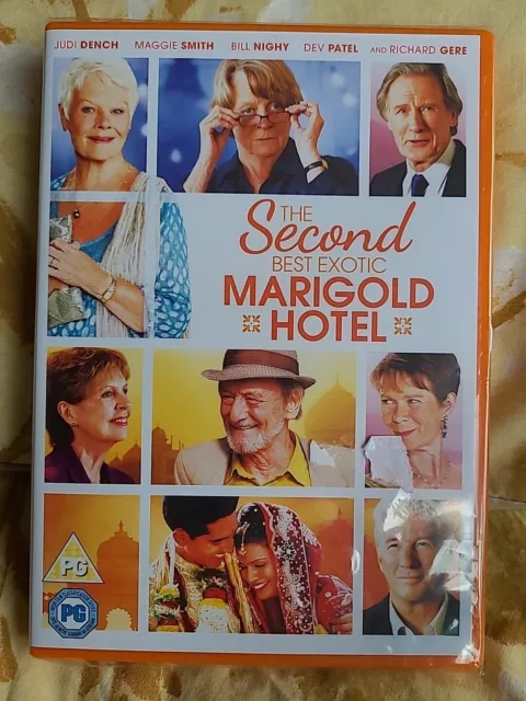 The Second Best Exotic Marigold Hotel  Brand New Sealed  Judi Dench