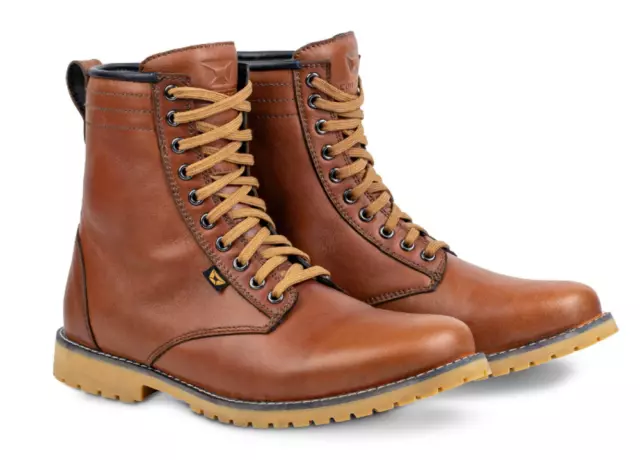 Cortech Herren Größe 10 Motorrad Die Executive Premium Leder Stiefel 8663011444