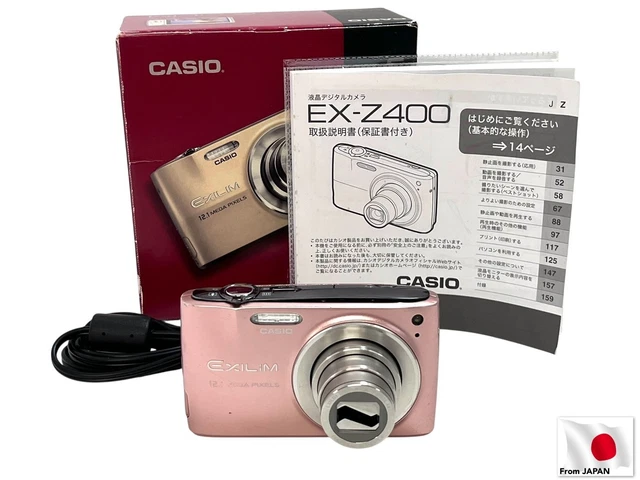 CASIO EXILIM  EX-Z400 ピンク EX-Z400｜CASIO デジタルカメラ EXILIM ピンク PK｜中古品｜修理