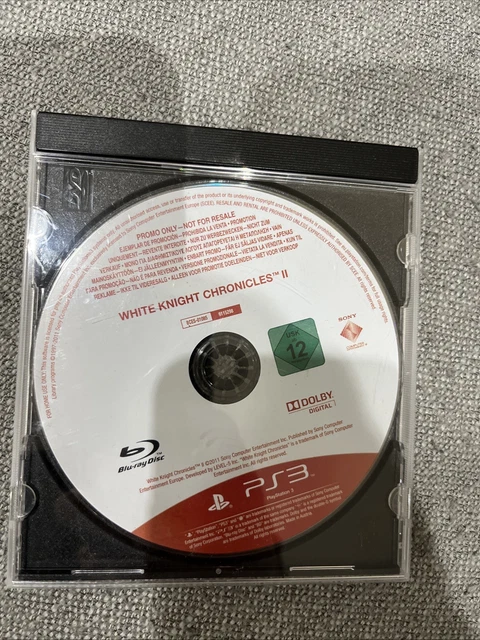 White Knight Chronicles II PS3 – Version Presse Promo Française – Très Bon état