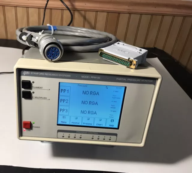 Stanford Research SRS PPM100 RGA Partial Pressure Monitor With AMP Cable