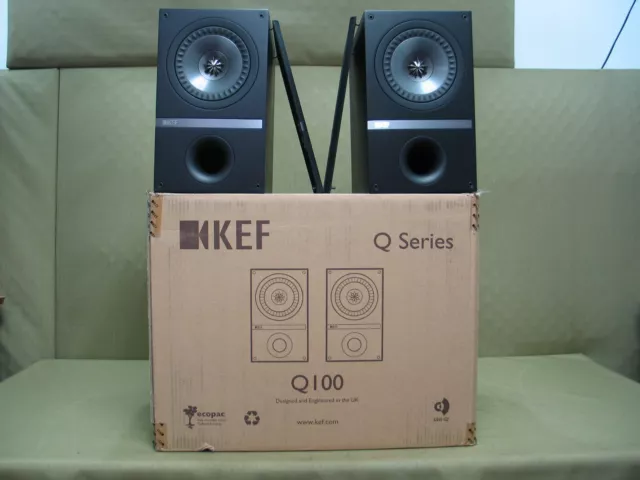 Kef q100 bookshelf sales loudspeakers