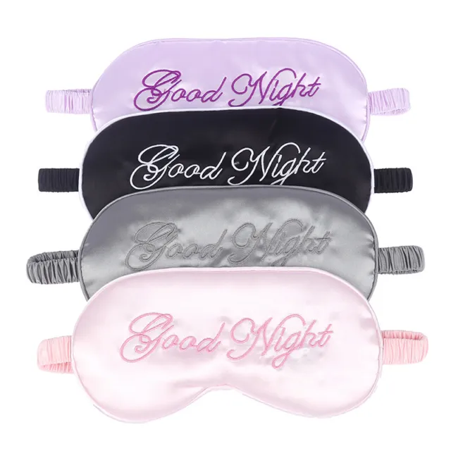 Máscaras para ojos con los ojos vendados para dormir cubierta para ojos lavable ajustable Yep4