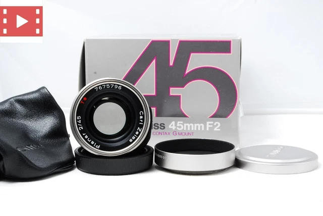 [Unbenutzt] contax Carl Zeiss Planaren T 45mm F/2 Standard Linse für G1 G2 Aus