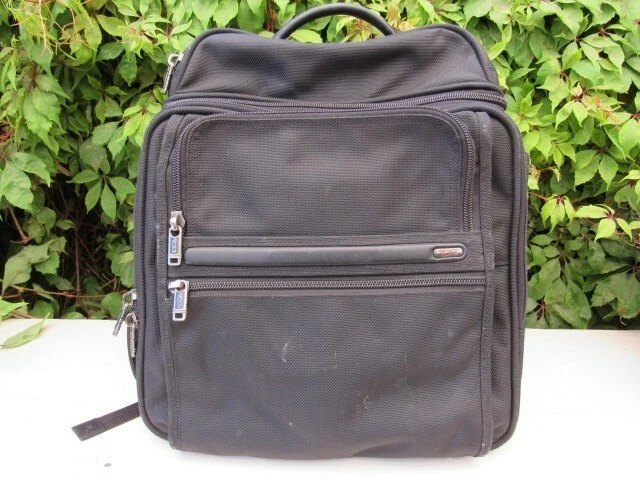 TUMI Alpha Backpack Laptop/Tablet Black Ballistic Nylon 26186D4