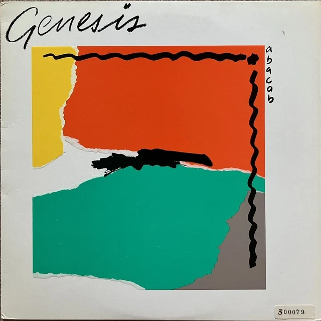 GENESIS / ABACAB, 1981 Vertigo Phil Collins LP Inner JAPAN 美品