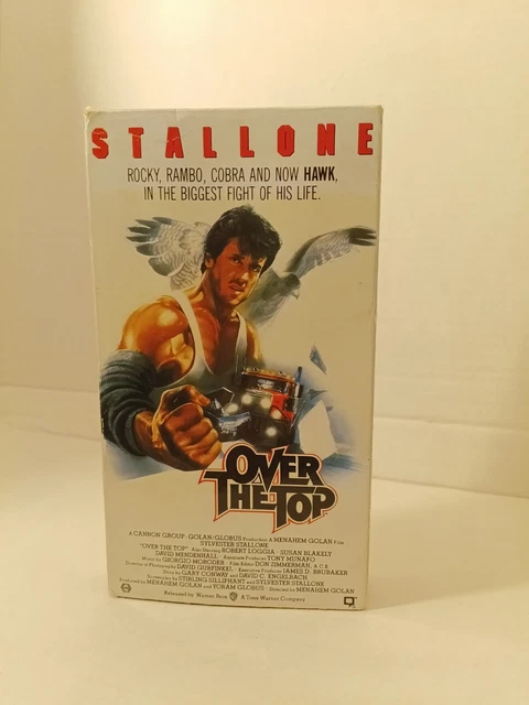 OVER THE TOP, VHS (1987), Sylvester Stallone, Arm Wrestling ...