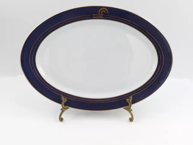 Conrail Railroad 14" Large Oval Platter Serving Plate Regal Porcelain China
