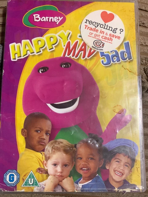 BARNEY - HAPPY Mad Silly Sad [DVD] £2.99 - PicClick UK